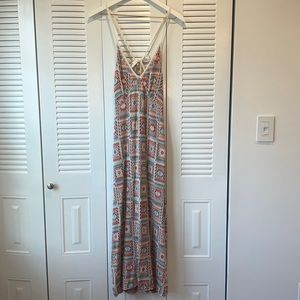 Anthropologie knit maxi dress